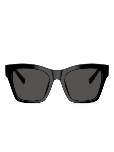 Dolce & Gabbana Sonnenbrille Mit Eckigem Gestell In Black