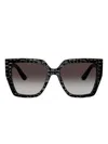 Dolce & Gabbana Sonnenbrille Mit Eckigem Gestell In Brown
