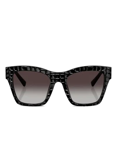 Dolce & Gabbana Square-frame Sunglasses In Black