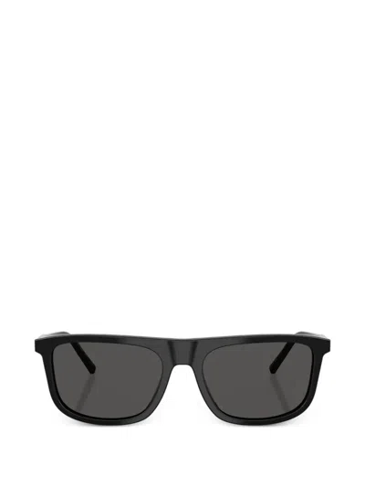 Dolce & Gabbana Square-frame Sunglasses In Green