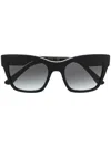 Dolce & Gabbana Square-frame Sunglasses In Black