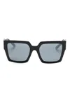 Dolce & Gabbana Square-frame Sunglasses In Black