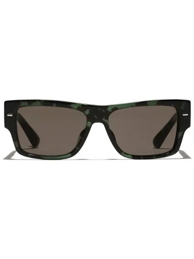 Dolce & Gabbana Square-frame Sunglasses In Black