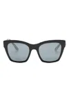 Dolce & Gabbana Square-frame Sunglasses In Black