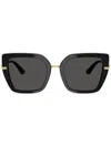 Dolce & Gabbana Square-frame Sunglasses In Black