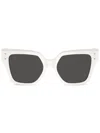 Dolce & Gabbana Square Frame Sunglasses In Blue