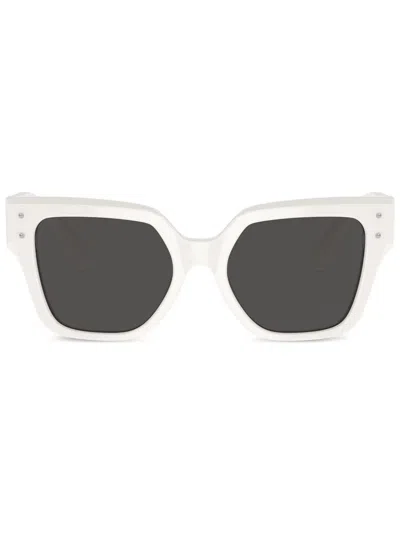 Dolce & Gabbana Square Frame Sunglasses In Blue