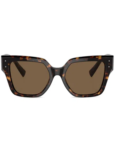 Dolce & Gabbana Eyewear Sunglasses In Brown