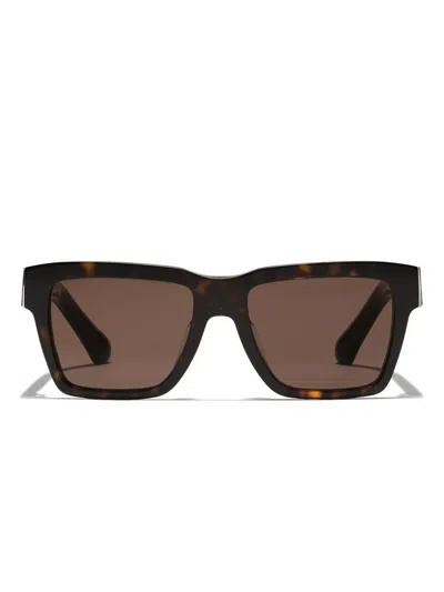Dolce & Gabbana Square-frame Sunglasses In Brown