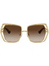 Dolce & Gabbana Dolce&gabbana Woman Sunglasses Dg2306 In Gold