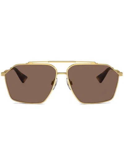 DOLCE & GABBANA SQUARE-FRAME SUNGLASSES