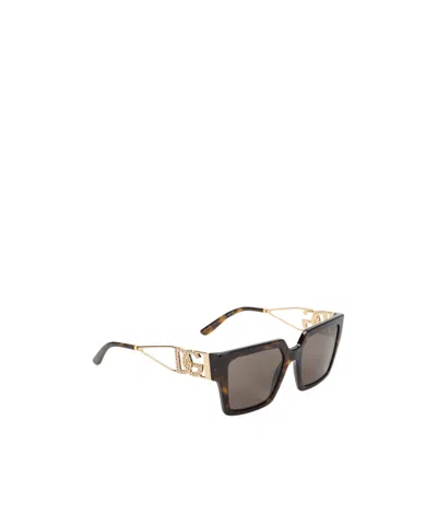 Dolce & Gabbana Square Frame Sunglasses In Gray