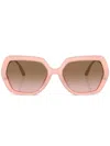 Dolce & Gabbana Square-frame Sunglasses In Pink