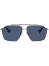 Dolce & Gabbana Dolce&gabbana 61mm Pilot Sunglasses In Multi