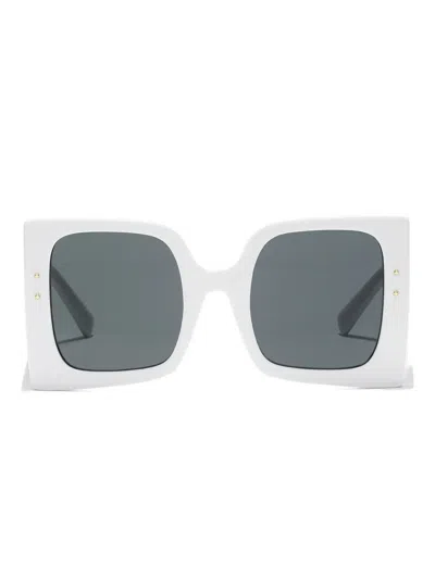 Dolce & Gabbana Square-frame Sunglasses In White