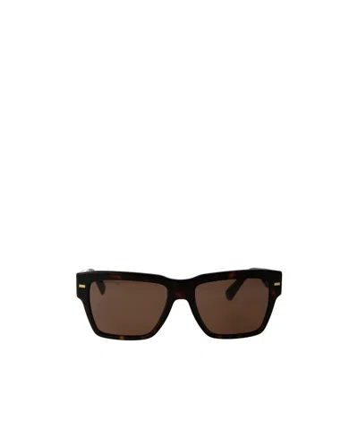 DOLCE & GABBANA SQUARE-FRAME TINTED SUNGLASSES