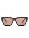 Dolce & Gabbana Square-frame Tinted Sunglasses In Braun