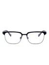 Dolce & Gabbana Square Full-rim Glasses In Black