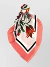 Dolce & Gabbana Floral Print Scarf Scarves And Foulards Multicolor