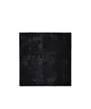 Dolce & Gabbana Square Silk Scarf In Black