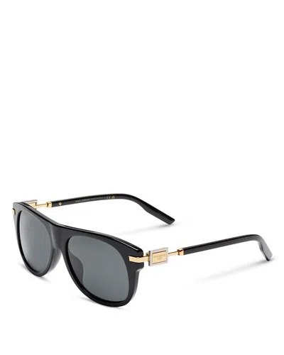 Dolce & Gabbana Square Sunglasses, 56mm In Black