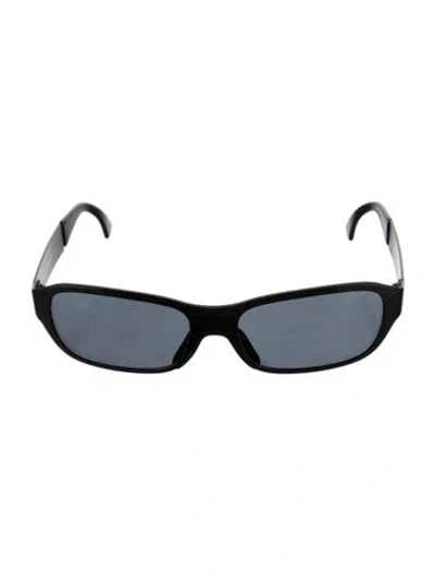 Pre-owned Dolce & Gabbana Square Tinted Sunglasses In Black