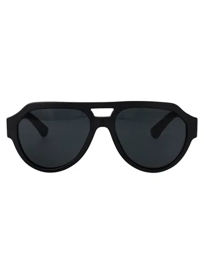 Dolce & Gabbana Squared Sunglasses 0 Dg4466 25256 G In Black