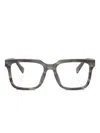 Dolce & Gabbana Square-frame Glasses In Pattern