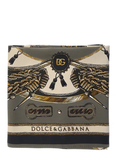 Dolce & Gabbana Men Stampa Stagionale In Green