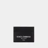 Dolce & Gabbana Stampato Card Holder - Dolce&gabbana - Leather - Black In Green