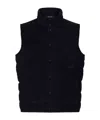 Dolce & Gabbana Logo Patch Corduroy Jacket In Blue