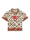 Dolce & Gabbana Hemd Mit Seesterne-print In Multi