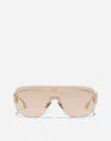 Dolce & Gabbana Statement Sunglasses In Gold