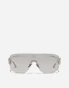 Dolce & Gabbana Statement Sunglasses In Silver