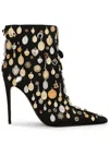 Dolce & Gabbana Tronchetto Raso In Schwarz