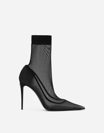 Dolce & Gabbana Stivaletto In Black