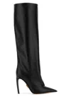 Dolce & Gabbana Women Black Leather Devotion Boots