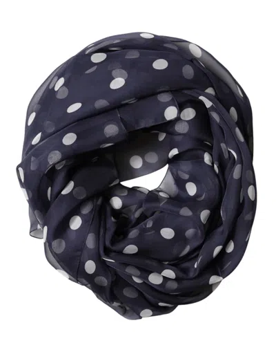 Dolce & Gabbana Stole Shawl In Blue