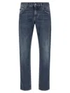 Dolce & Gabbana Stone-washed Denim Jeans In Blue