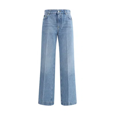 Dolce & Gabbana Light Blue Loose Denim Jeans