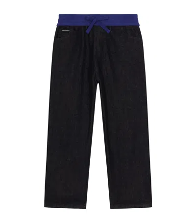 Dolce & Gabbana Kids' Straight Jeans In Blue