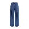 Dolce & Gabbana 5 Pocket Denim Pants In Blue