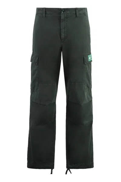 Dolce & Gabbana Cotton Cargo-trousers In Black