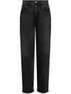 Dolce & Gabbana Straight-leg Jeans In Black