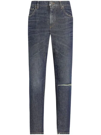 Dolce & Gabbana Jeans Mit Geradem Bein In Blau