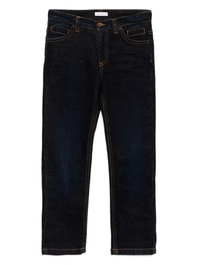 Dolce & Gabbana Kids' Straight-leg Jeans In Blue