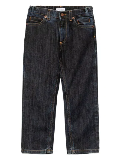 Dolce & Gabbana Kids' Straight-leg Jeans In Blue