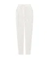 Dolce & Gabbana Lace Straight-leg Trousers In White