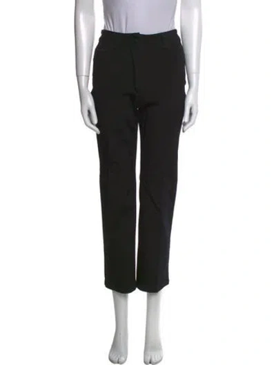 Pre-owned Dolce & Gabbana Straight Leg Pants In Black