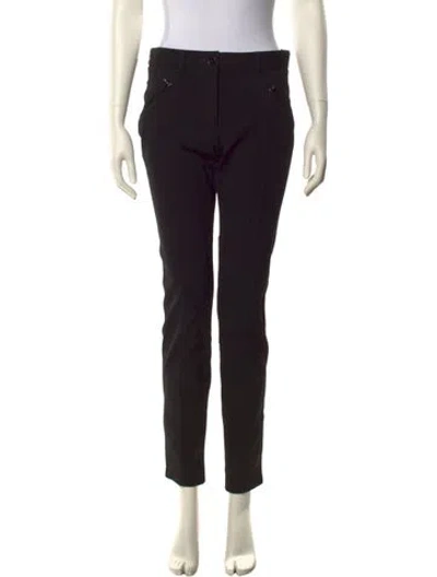 Pre-owned Dolce & Gabbana Straight Leg Pants In Black